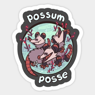 Possum Posse Sticker